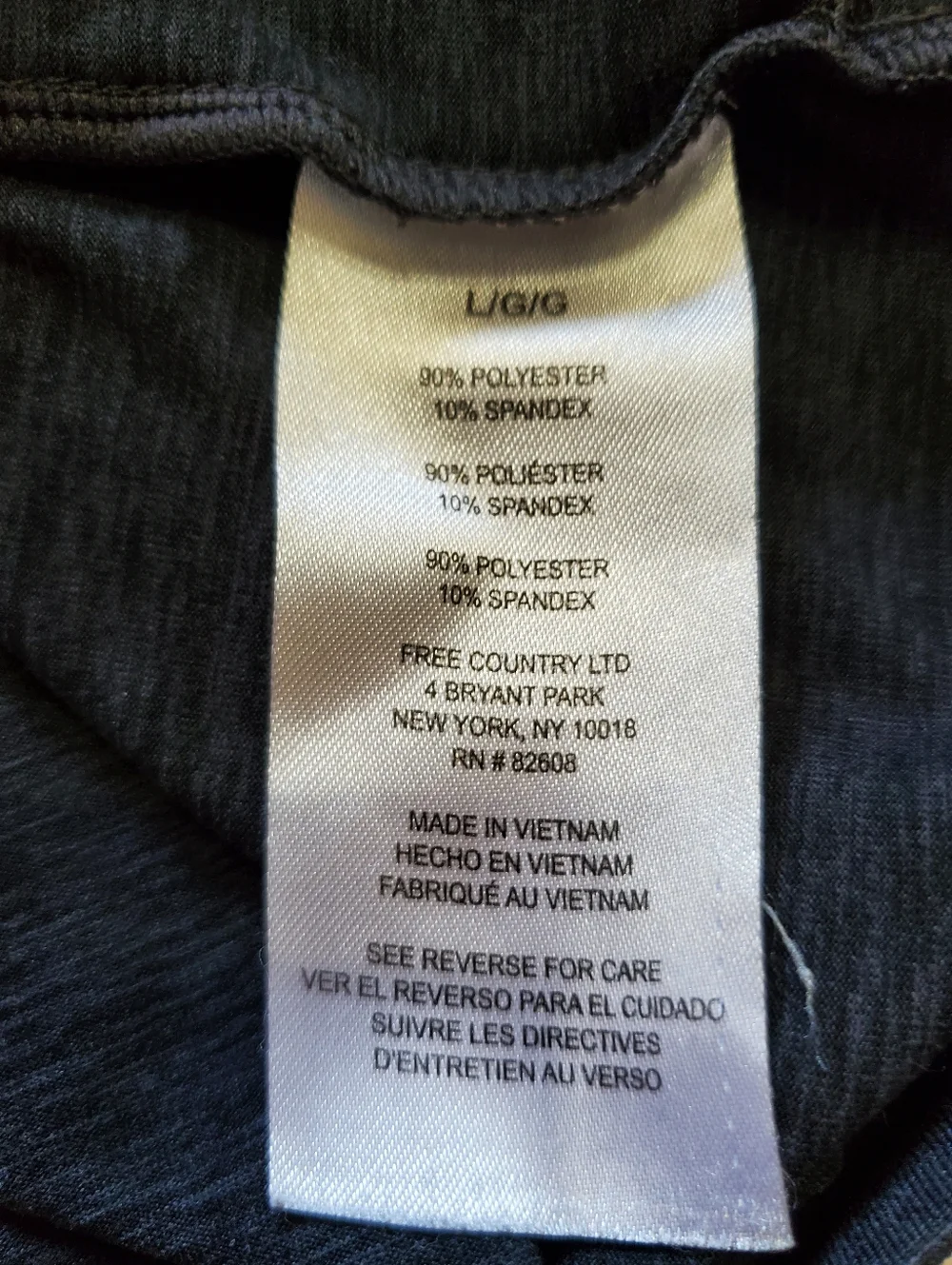 Free Country Women’s Cloud Knit Full Zip Hoodie Jacket Charcoal Grey L - Picture 8 of 9